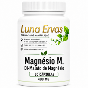 30 cap. 400 mg Magnesio Malato oral